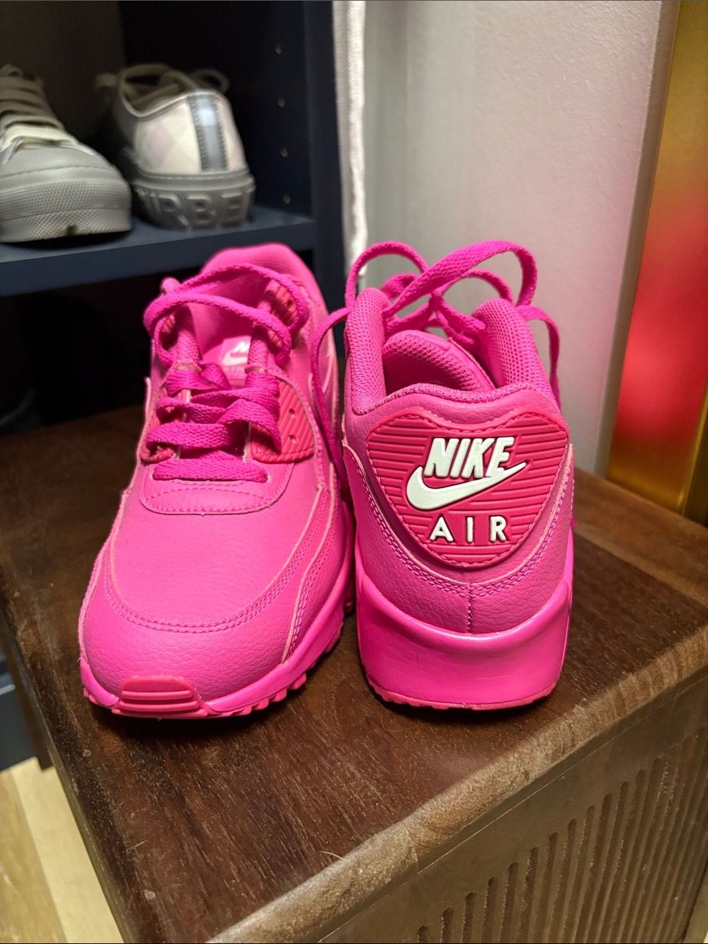 Nike Kids' Air Sneakers - Bright Pink